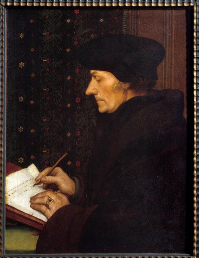 Portrett av Erasmus av Rotterdam (Desiderius Erasmus Rotterdamus av Hans Holbein der Jüngere
