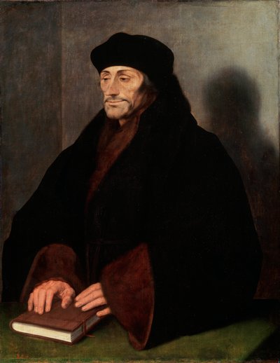 Portrett av Erasmus av Rotterdam, 146669-1536, 1523 av Hans Holbein der Jüngere