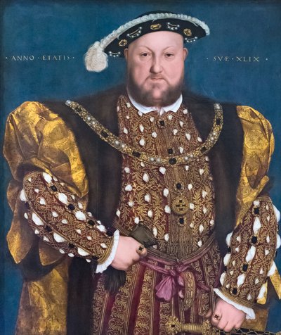 Portrett av Henry VIII av Hans Holbein der Jüngere