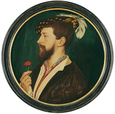 Portrett av Simon George fra Cornwall av Hans Holbein der Jüngere