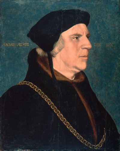 Portrett av Sir William Butts, 1543 av Hans Holbein der Jüngere