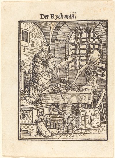 Rik mann av Hans Holbein der Jüngere