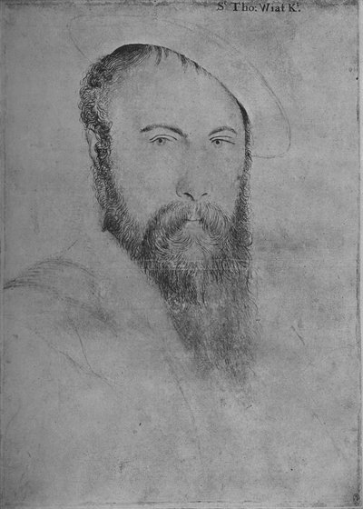 Sir Thomas Wyatt Copy, c1535-1553 1945 av Hans Holbein der Jüngere