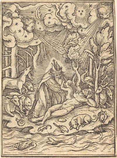 Skapelsen. av Hans Holbein der Jüngere