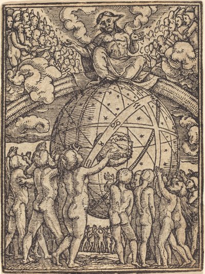 Den siste dommen. av Hans Holbein der Jüngere