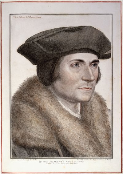 Thomas More, lordkansler av Hans Holbein der Jüngere