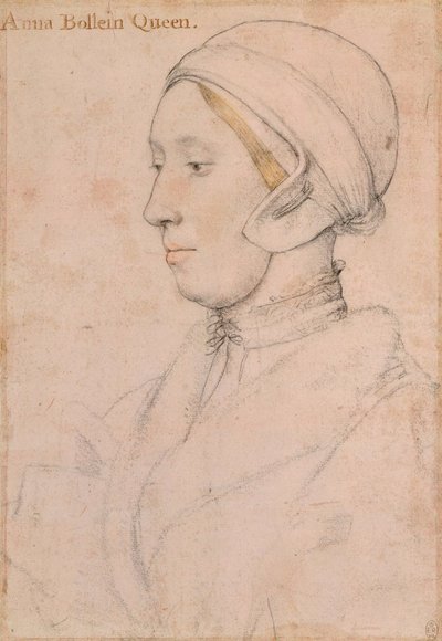 Ukjent Lady Anne Boleyn, 1536 av Hans Holbein der Jüngere