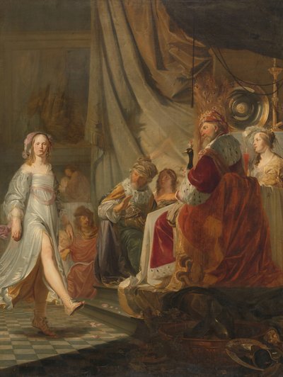 Salome danser for Herodes av Hans Horions