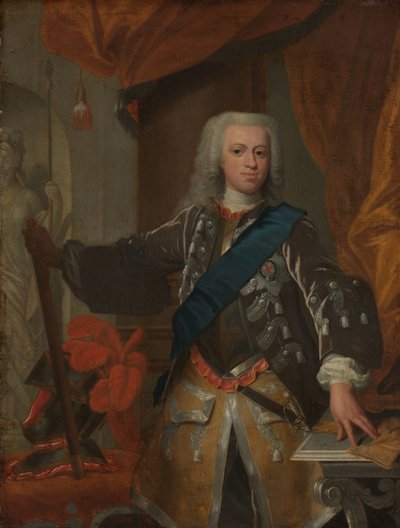 Vilhelm IV (1711-51), prins av Oransje av Hans Hysing (attributed to)