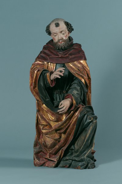 Josef fra en tilbedelsesgruppe (Nativity) av Hans Klocker