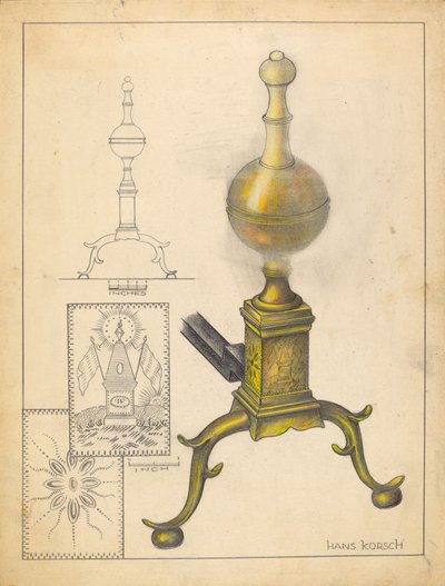 andiron av Hans Korsch