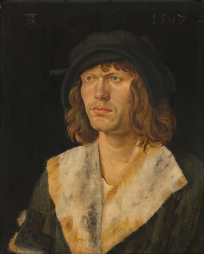 Portrett av en mann, ca. 1507 (olje på panel) av Hans Leonard Schaufelein