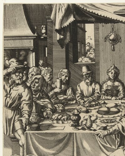 Bryllup i Cana av Hans Liefrinck (I) (attributed to)