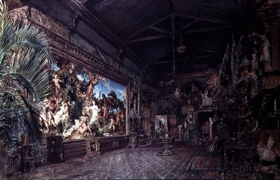 Kunstnerens studio av Hans Makart