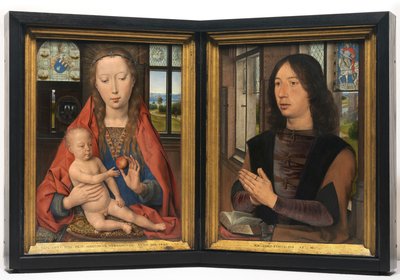Diptych eller Maarten van Nieuwenhove av Hans Memling