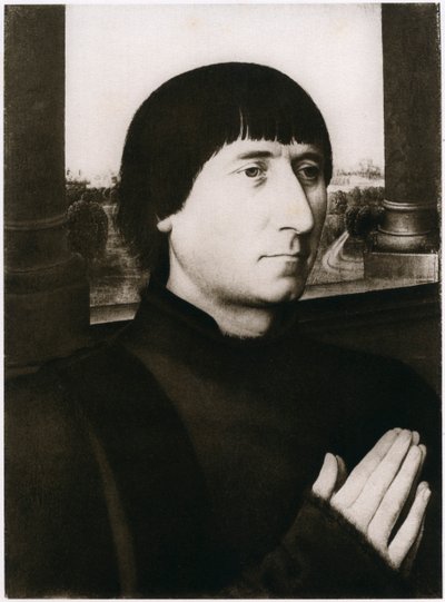 Guillaume Morel, c1480, 1927 av Hans Memling