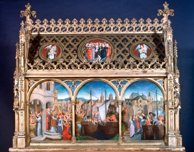 St Ursula-helligdommen, 1489 av Hans Memling