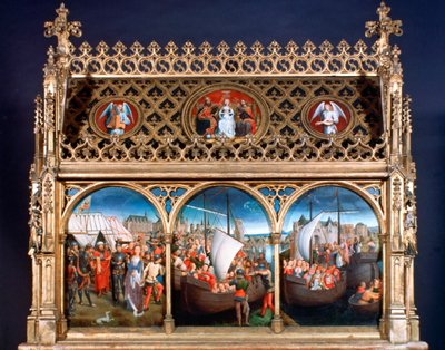 St Ursula-helligdommen, 1489 av Hans Memling