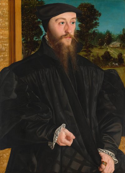 Et medlem av Fröschl-familien, ca. 15391540. av Hans Mielich