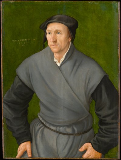 Portrett av en mann, 1543 av Hans Muelich or Mielich