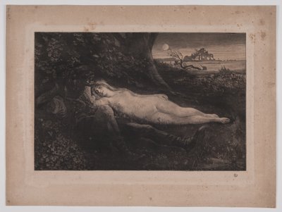 Titania i "En skærsommernatsdrøm" av Hans Nikolaj Hansen