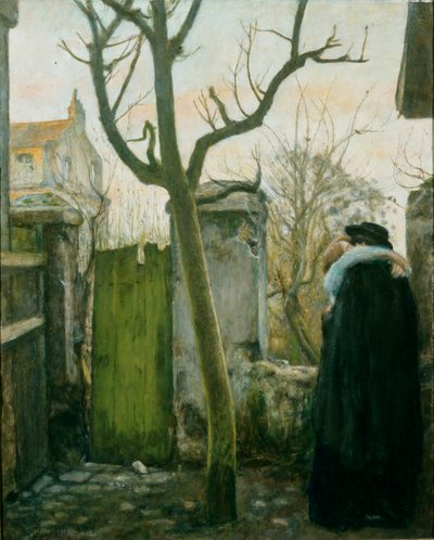 En idyll (olje på lerret) av Hans Olaf Heyerdahl