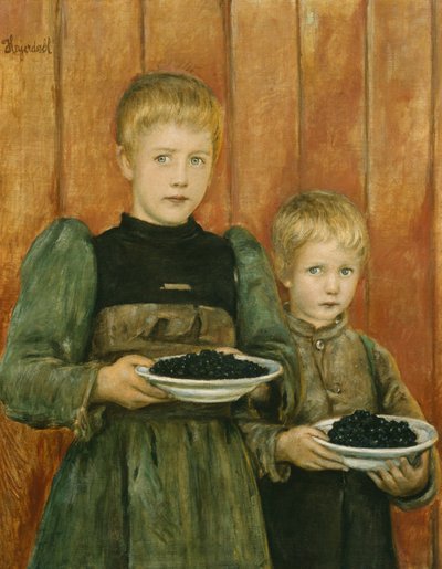 Blåbær 1899-1900 av Hans Olaf Heyerdahl