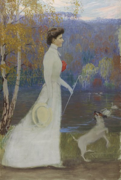 Caroline storhertuginne av Sachsen-Weimar-Eisenach av Hans Olde sen.