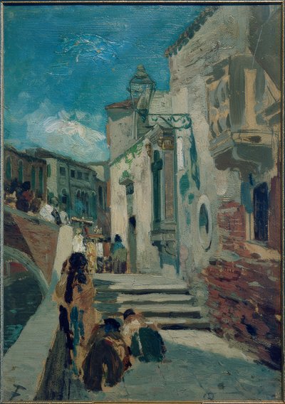 Prosesjon i Venezia av Hans Peter Feddersen der Jüngere