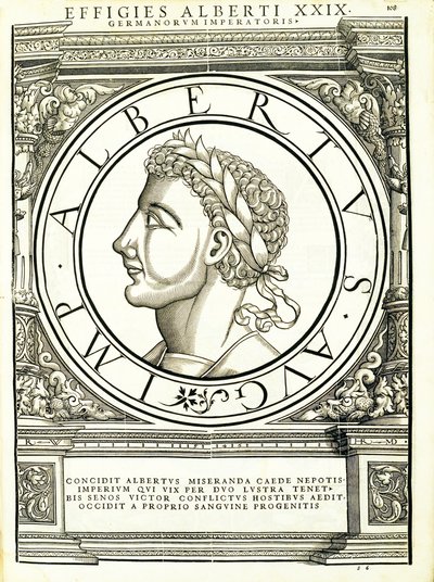 Albert I, illustrasjon fra 