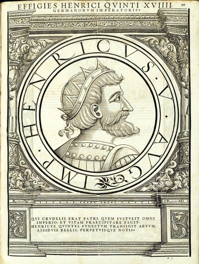 Henry V, illustrasjon fra 