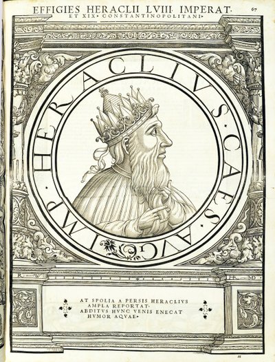 Heraclius, illustrasjon fra 