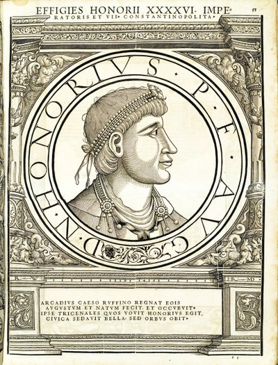 Honorius, illustrasjon fra 