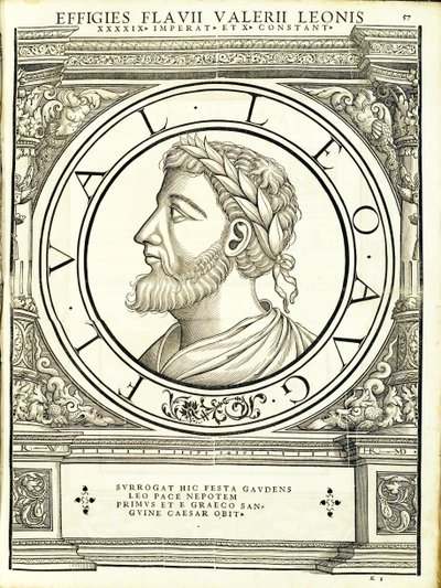 Leo I, illustrasjon fra 