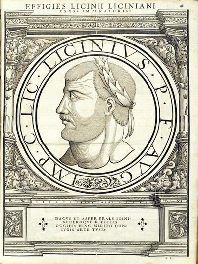 Licinius I, illustrasjon fra 