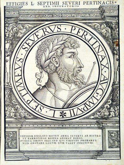 Septimus Severus, illustrasjon fra 