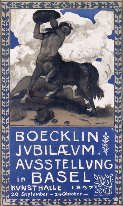 Boecklin Jubilaeum, 1897 av Hans Sandreuter