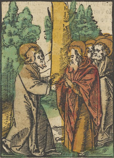 Christ Teaching the Disciples, 1, fra Das Plenarium, 1517. av Hans Schäufelein the Elder