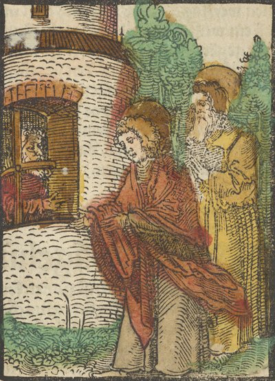 St. John in Prison, fra Das Plenarium, 1517. av Hans Schäufelein the Elder
