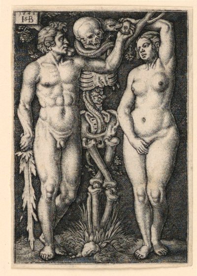 Adam og Eva av Hans Sebald Beham