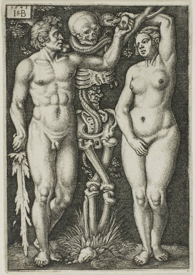 Adam og Eva av Hans Sebald Beham