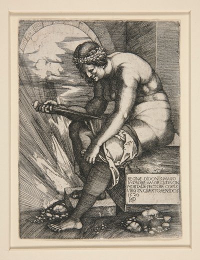 Dido av Hans Sebald Beham