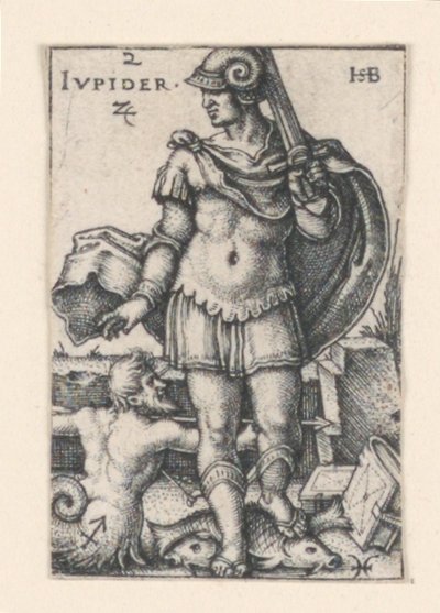 Jupiter, fra The Seven Planets av Hans Sebald Beham
