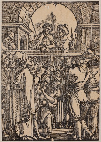 Kristus fremstilles for folket (Ecce homo) av Hans Sebald Beham