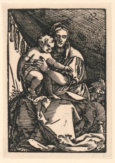 Madonna og barn av Hans Sebald Beham