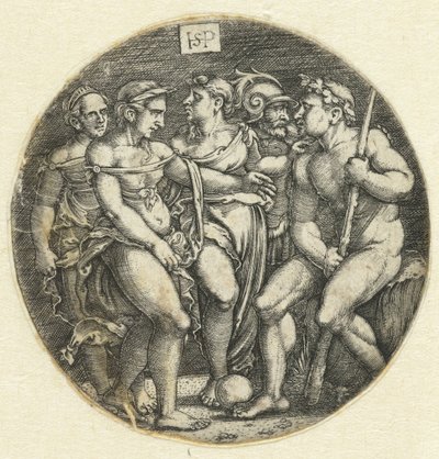 Paris-dommen av Hans Sebald Beham