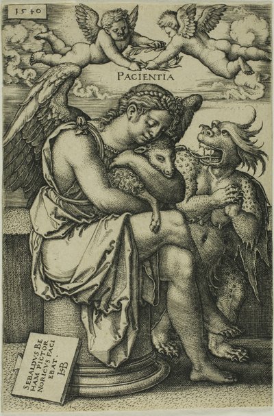Tålmodighet av Hans Sebald Beham