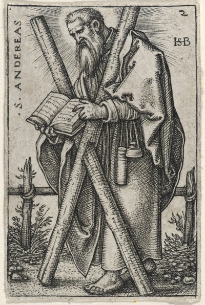 Saint Andrew, 1541-46 av Hans Sebald Beham