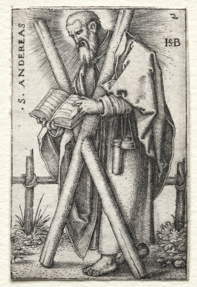 St. Andrew, 1545-1546. av Hans Sebald Beham