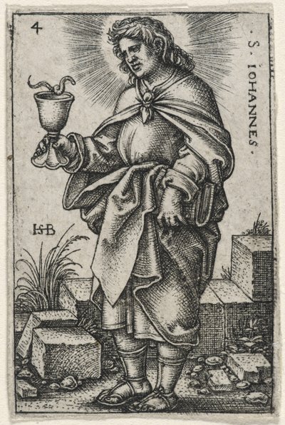 St. John, 1541-46 av Hans Sebald Beham